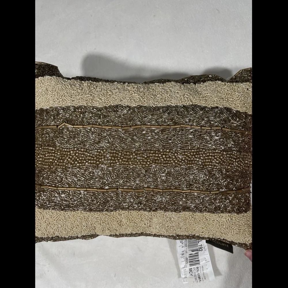 NWD‎ Lacourte Gatsby Beaded Decorative Pillow